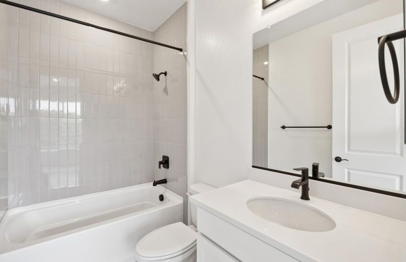 Secondary bathroom