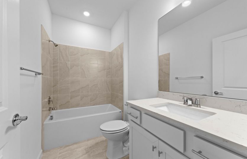 Secondary bathroom
