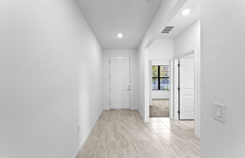 Inviting foyer