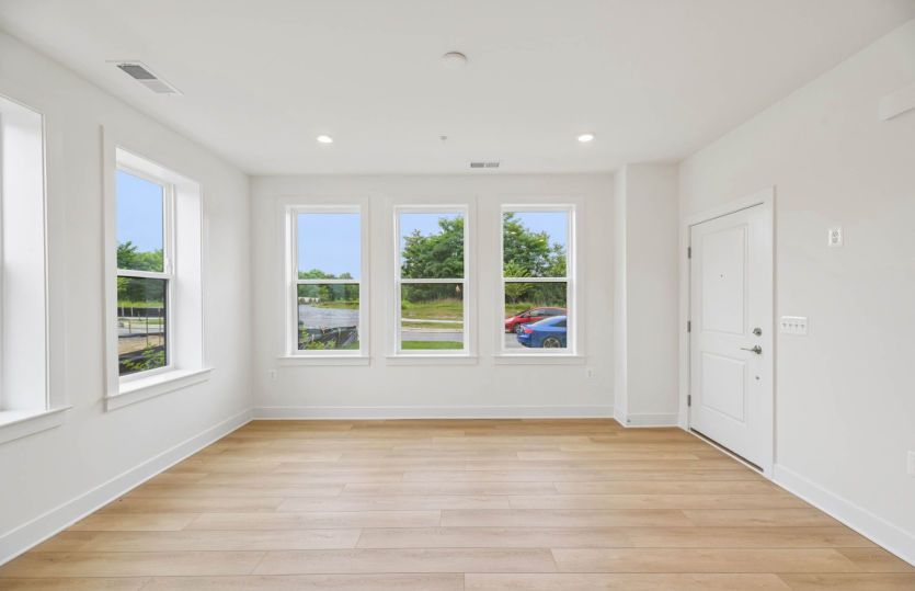 Spacious Sunlit Gathering Room - Actual Home