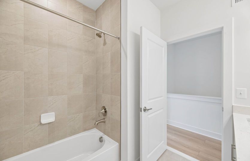 Secondary Bath - Actual Home