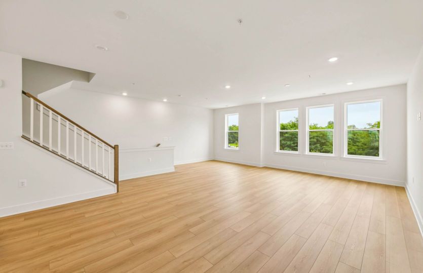 Spacious Gathering Room - Actual Home