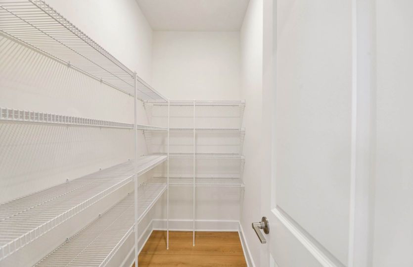 Pantry off the Kitchen - Actual Home