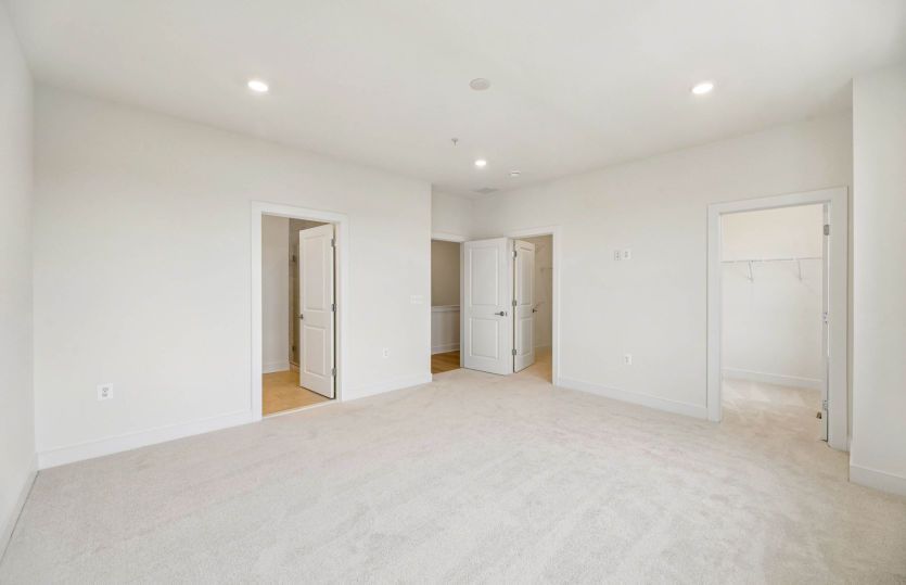 Spacious Primary Suite with Dual Walk-In Closets - Actual Home