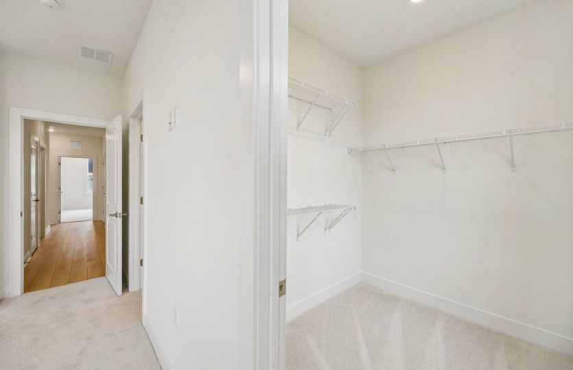 One of Two Walk-In Closets in the Primary Suite - Actual Home