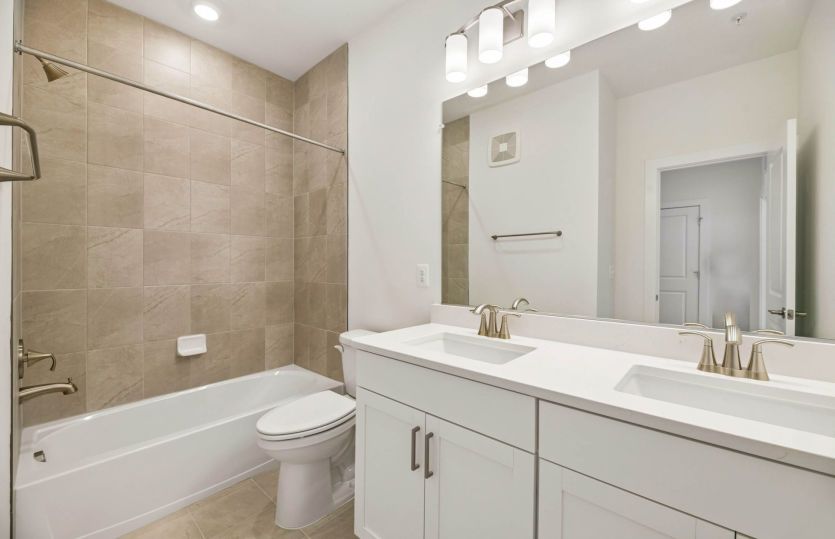 Hall Bath for Secondary Bedrooms - Actual Home