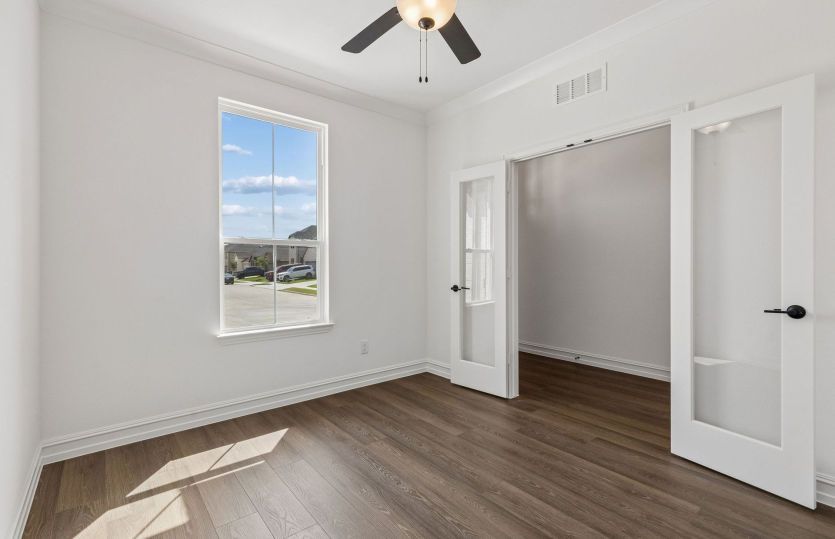 Beautiful office off home entry*model representation