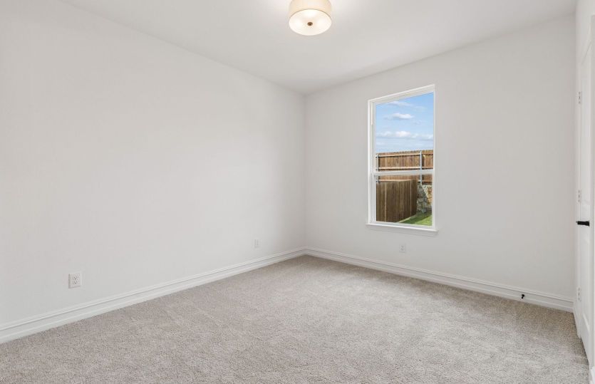 Secondary bedroom *model representation