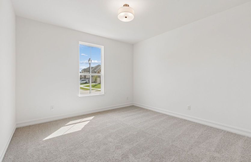 Secondary bedroom *model representation