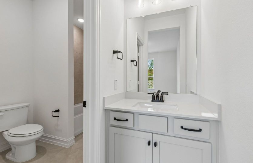 Secondary bathroom *model representation