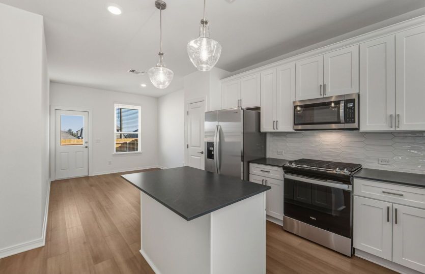 Representational Photo- Open Kitchen