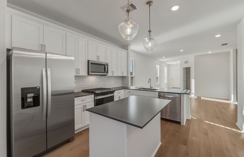 Representational Photo- Open Kitchen