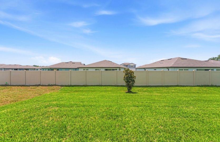 Spacious Backyard