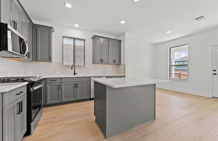 Representational Photo- Open Kitchen