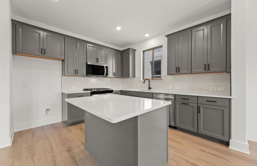 Representational Photo- Open Kitchen