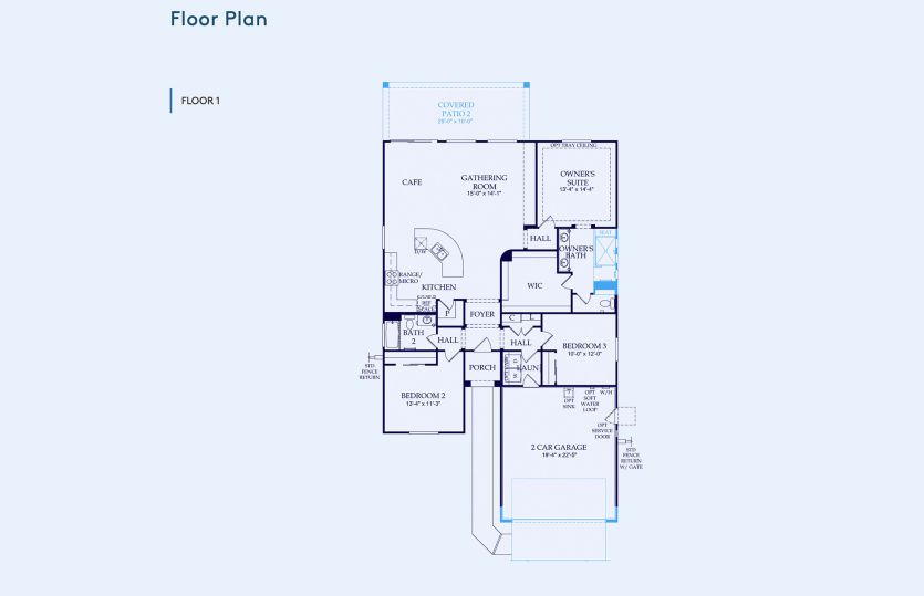 Senita Floor Plan, Quick Move-In Home, Floor 1
