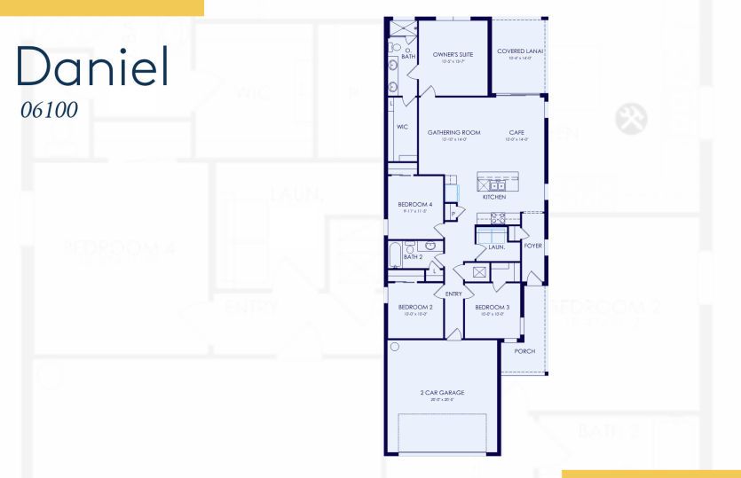 Floor plan of this home
