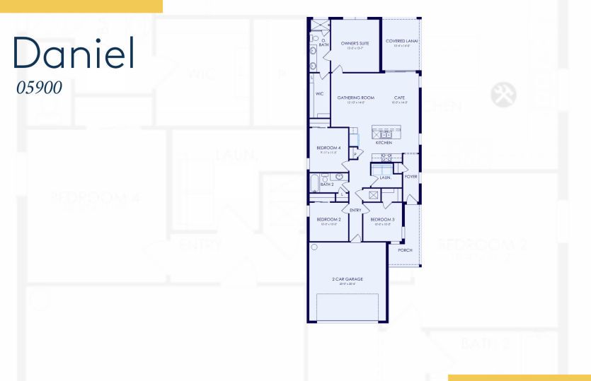 Floor plan of this home