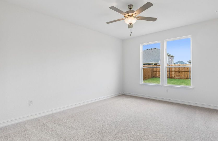 Owners suite with large window
