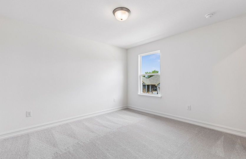 Spacious secondary bedroom