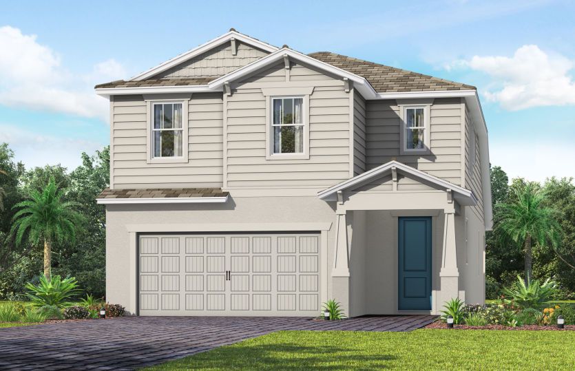 Exterior CR203 in Craftsman Heron Plume