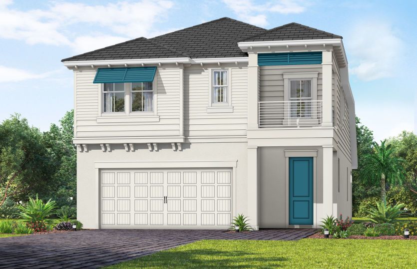 Exterior WI101 in West Indies Pure White