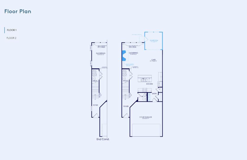 Ashton Floor Plan, Quick Move-in Home, Floor 1