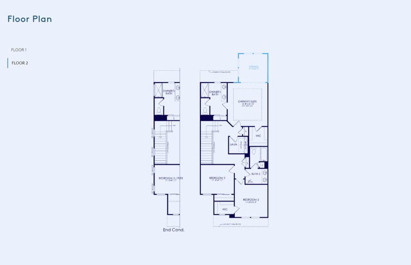 Ashton Floor Plan, Quick Move-in Home, Floor 2