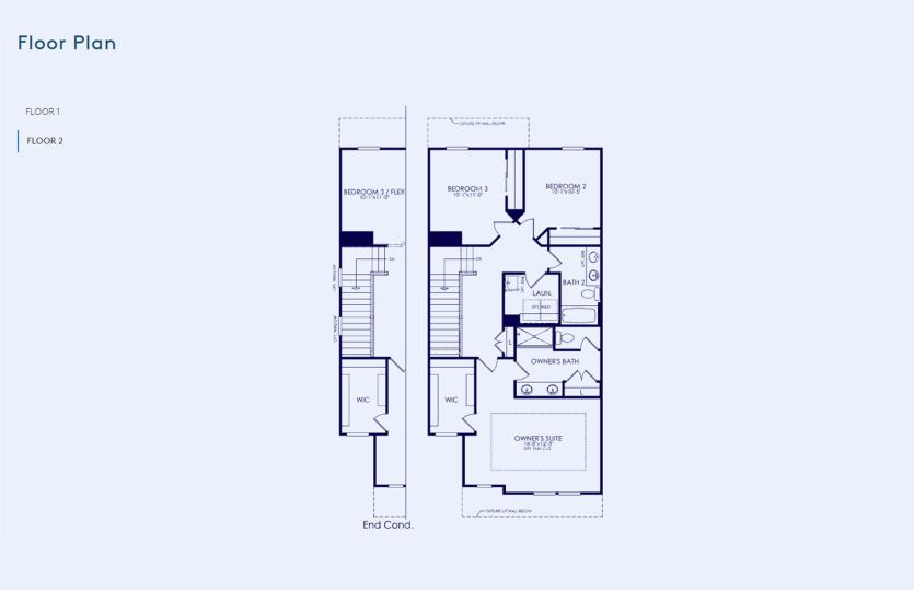 Cascade with Basement Floor Plan, Quick Move-in Home, Floor 2
