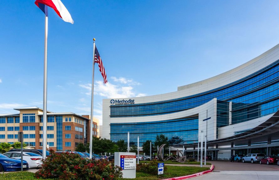 Major hospitals nearby