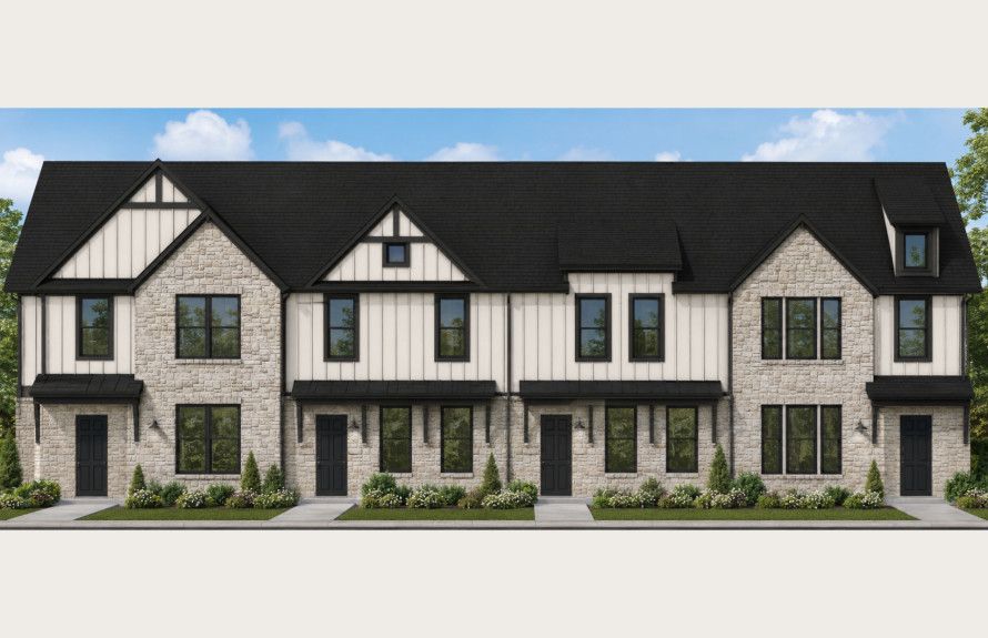 Two and three-story townhomes