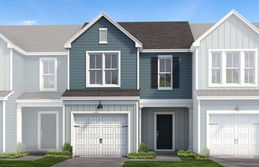 Grisham - Elevation 8A - Modern Open Design for Today's Lifestyle