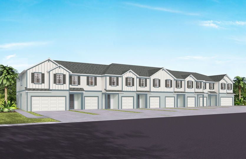 Elevation FH102 | New Construction Townhomes