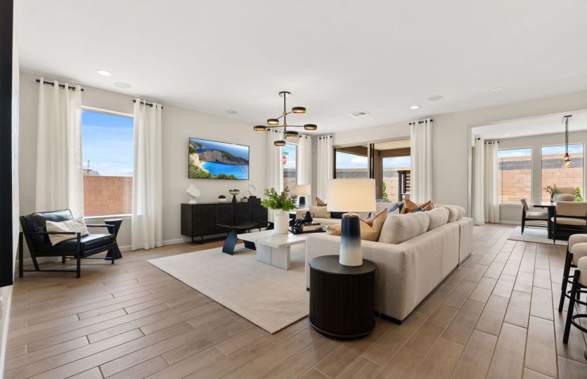 This floorplan boasts of open space and was designed with comfort in mind.