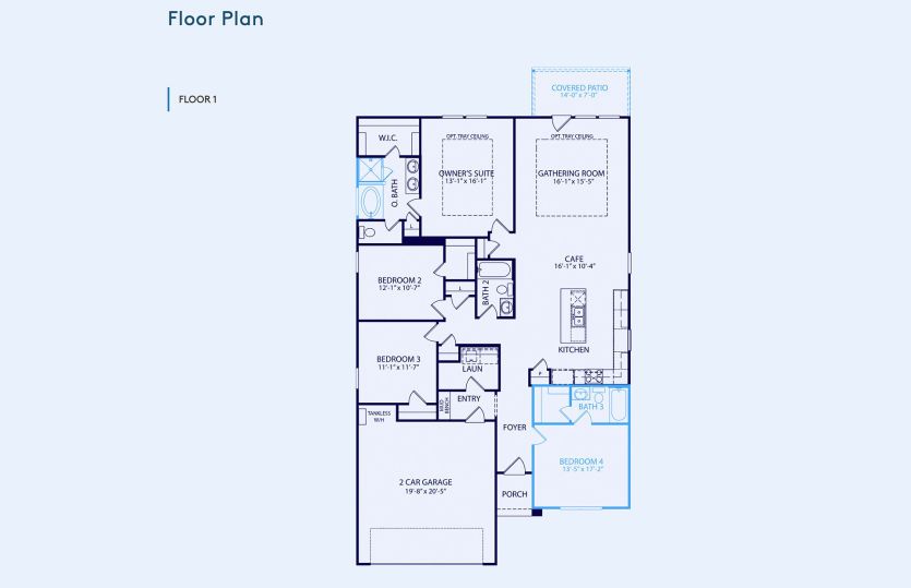 Emory Floor Plan, Quick Move-In Home, Floor 1