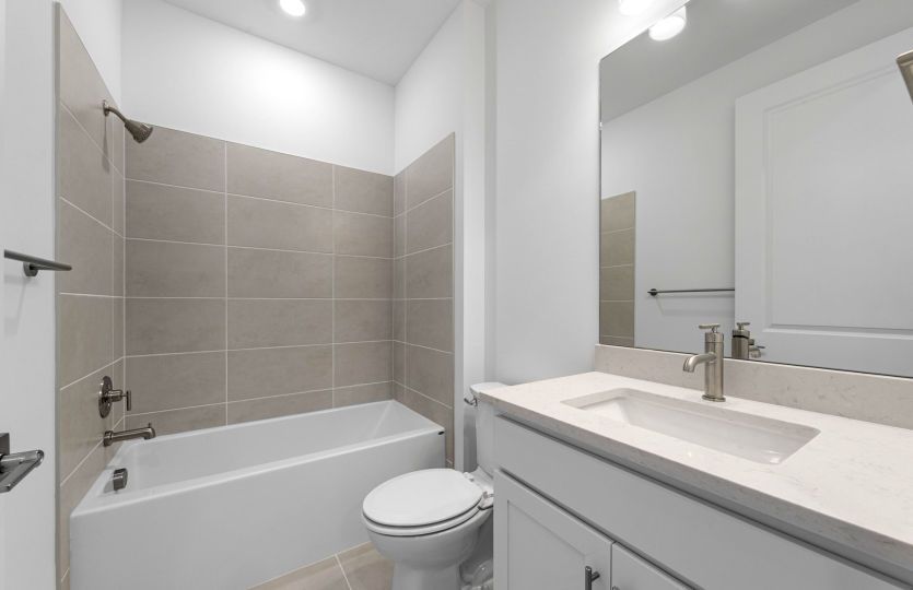 Secondary bathroom