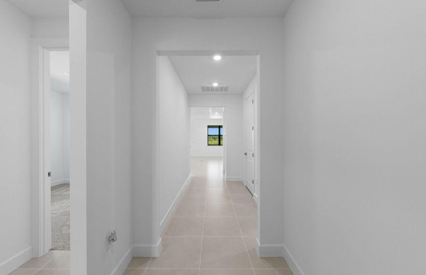 Inviting foyer