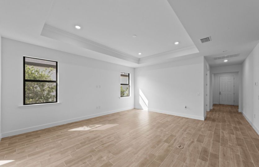 Spacious gathering room