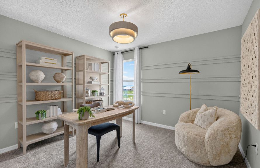 Inside our Haddock Model Home