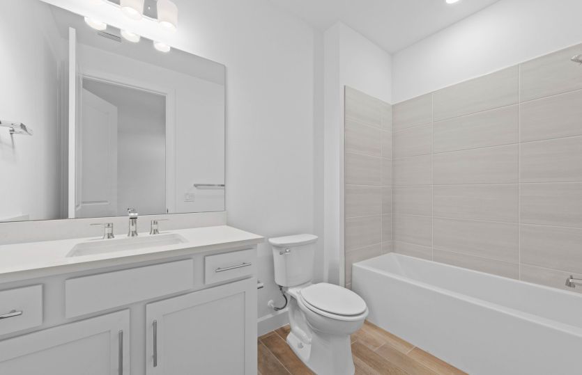 Secondary bathroom
