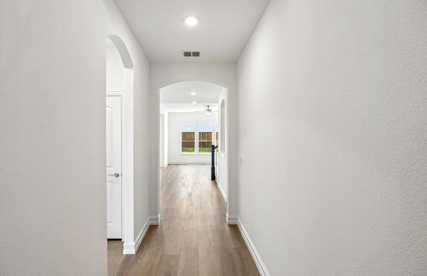 Welcoming entry into home