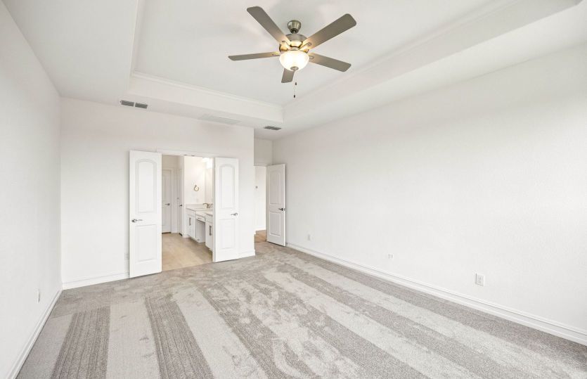 Spacious owners suite