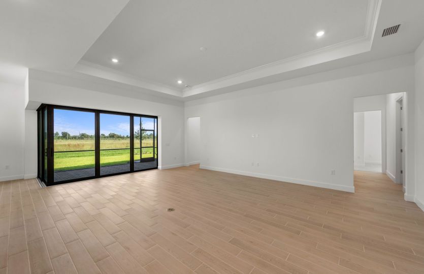 Spacious gathering room