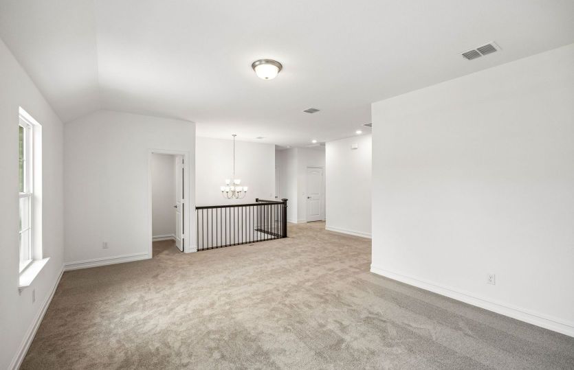 Game room on second level entry