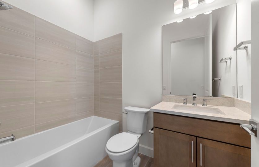 Secondary bathroom