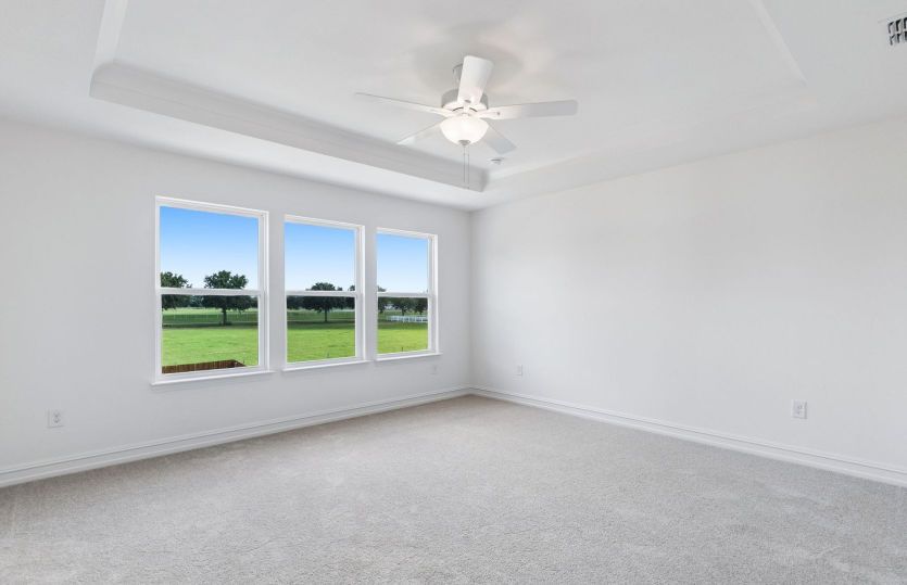 Owners suite with large windows