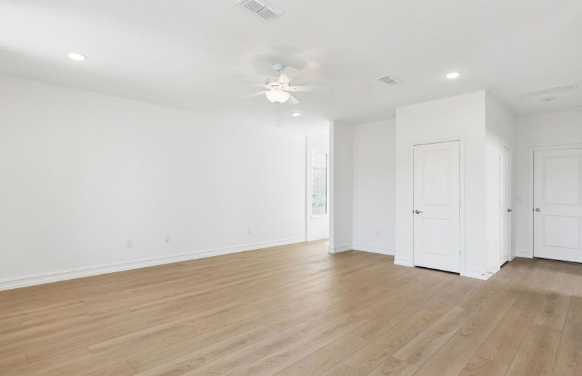 Spacious gathering room