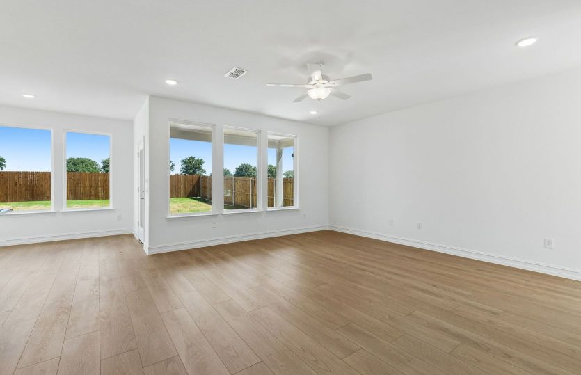Large windows in kitchen