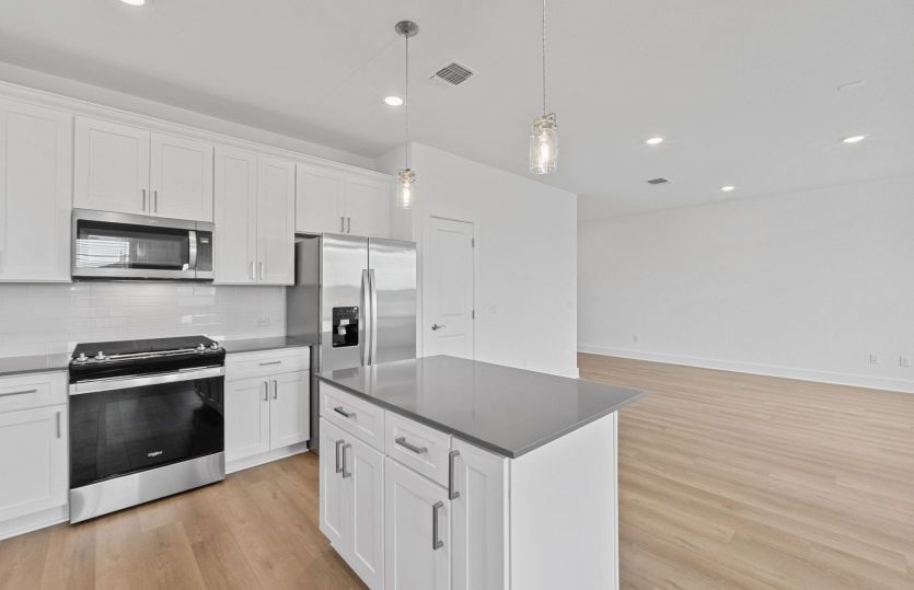 Representational Photo- Open Kitchen