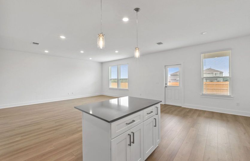 Representational Photo- Open Kitchen